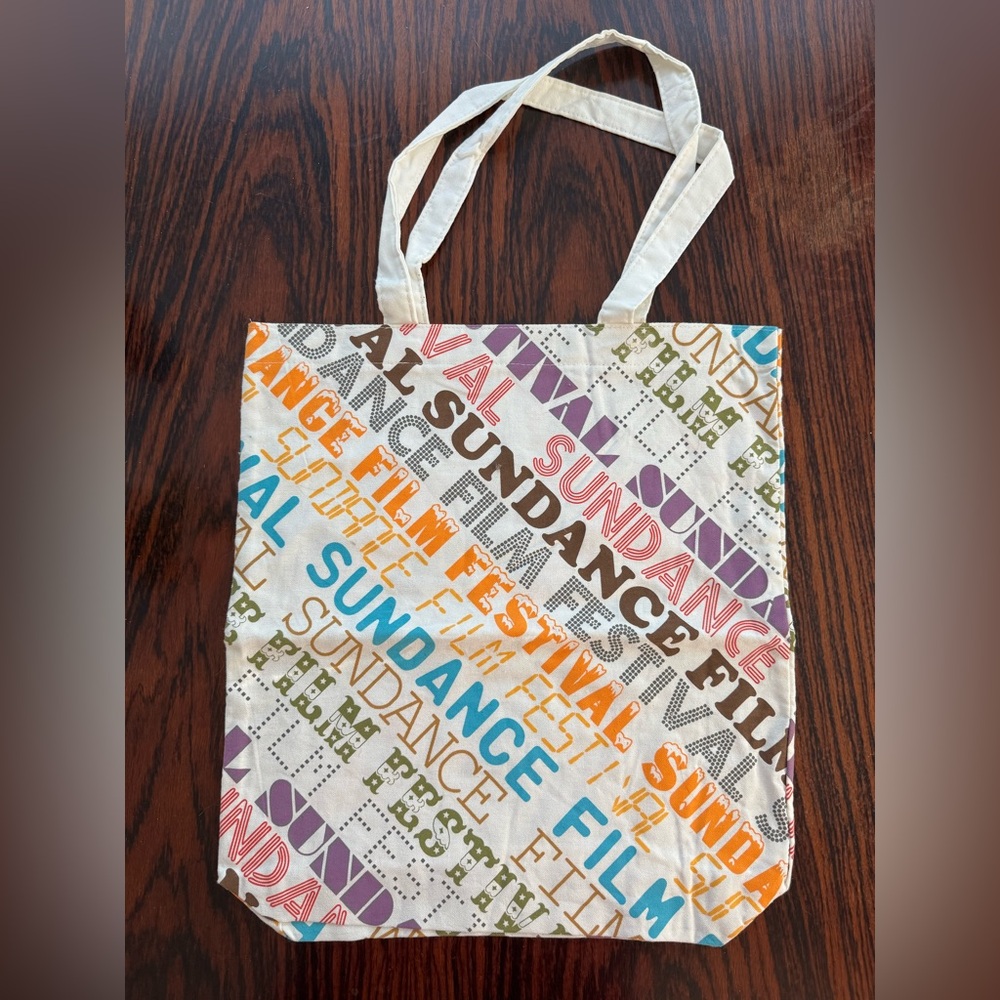 Sundance Film Festival Multicolor Logo Tote Bag